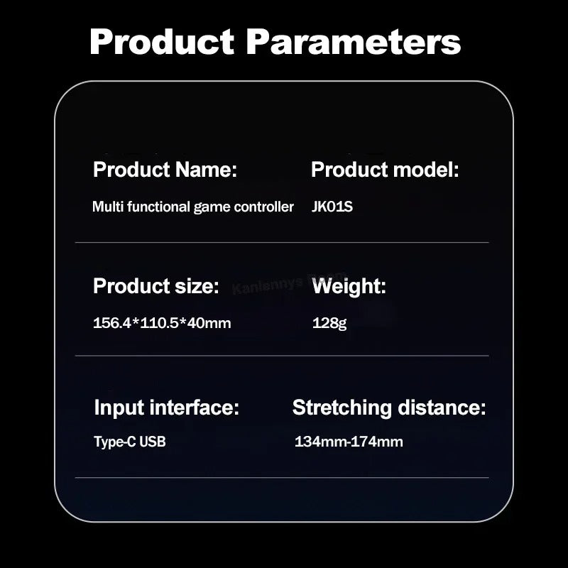 JK01S Semiconductor Mobile Phone Radiator Gamepad – 2-in-1 Cooling Game Controller with Telescopic Joystick & Fan for iOS and Android