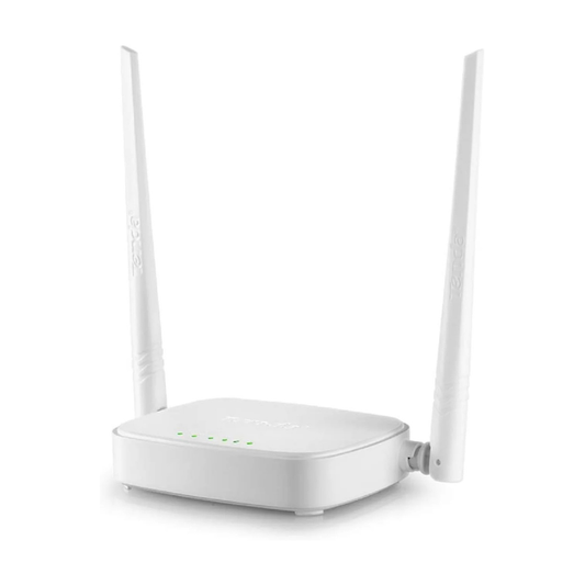 Tenda N301 Wireless N300 Wi-Fi Router – 300Mbps Home Router with 2×5dBi Antennas, WPS & Fast Ethernet