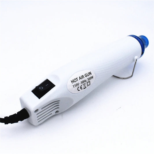 300W Heat Gun Hot Air Tool – Handheld Electric Shrink Blower with Stand for DIY, Crafts & Thermal Shrinkage