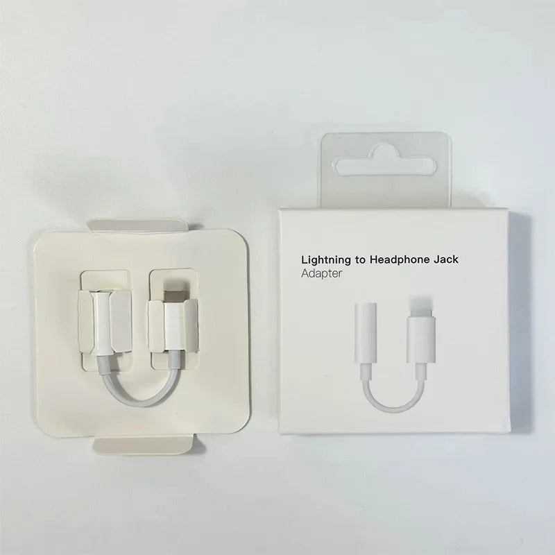 Apple Headset Adapter Cable 3.5 to Lightning Mobile Phone Adapter Head Mic Sound Card Conversion Line Car Accessories Anti-slip