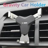 Gravity Car Phone Holder – Auto Air Vent Mount Clip Stand for iPhone, Samsung, Xiaomi & Smartphones