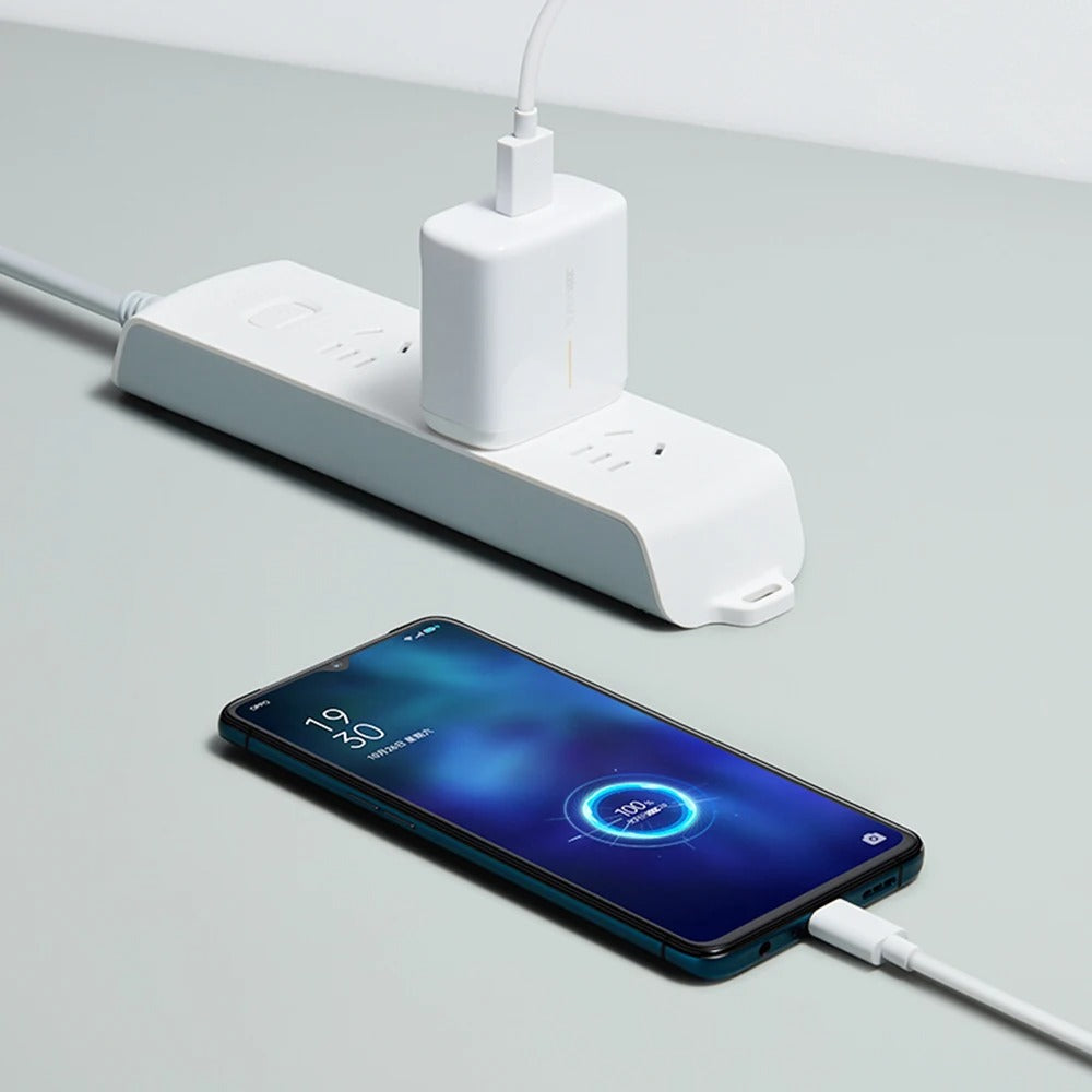 65W Supervooc 2.0 Fast Charger For OPPO Reno Ace Ace2 Reno4 Reno5 Reno6 Reno7 Reno5K SE Pro Pro+ 5G USB Type-C Cable