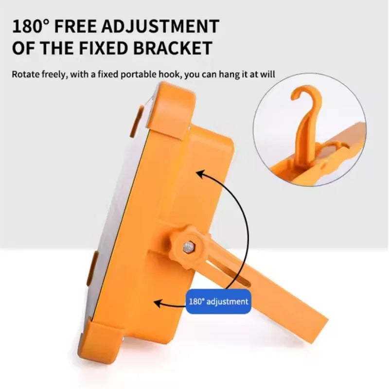 HB-6220 Outdoor Solar LED Camping Light – 120W Portable Emergency Lamp with USB Charging, Power Bank, and 4-Mode Dimming