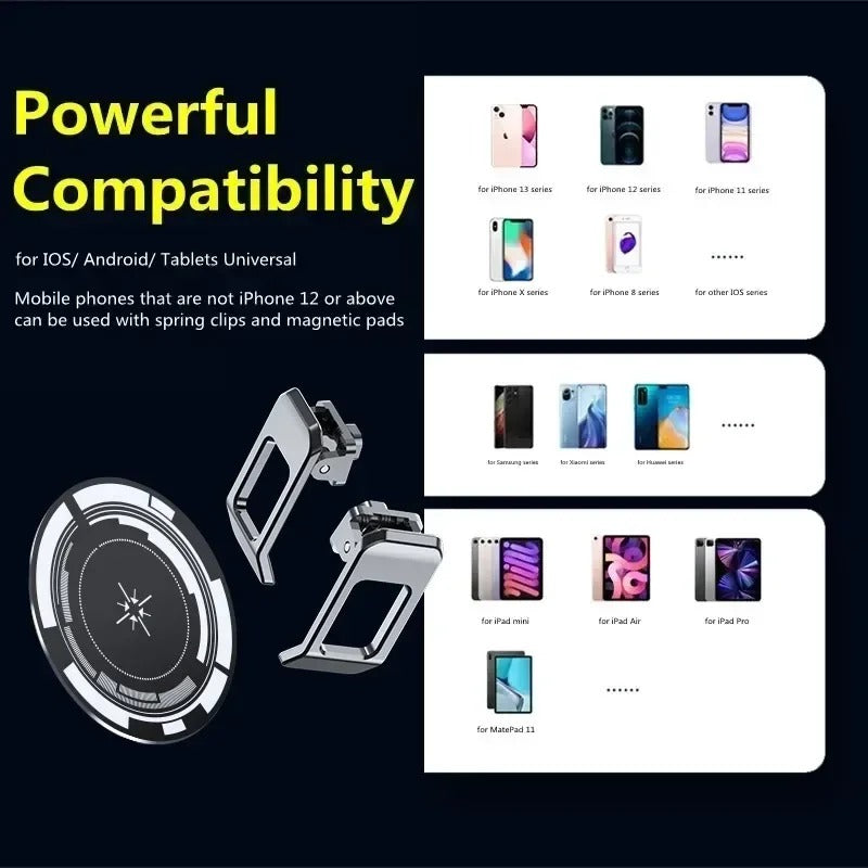 MEMO CX08/CX07 Magnetic Back Clip 2-in-1 Phone Cooler – 15W Semiconductor Freezing Radiator for iOS & Android Gaming (PUBG Ready)