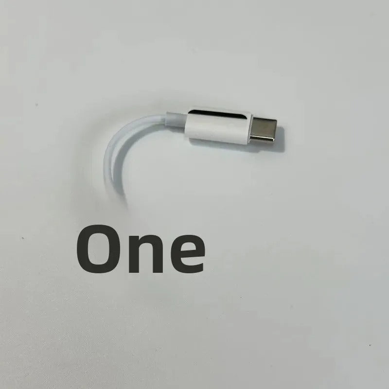 Apple Headset Adapter Cable 3.5 to Lightning Mobile Phone Adapter Head Mic Sound Card Conversion Line Car Accessories Anti-slip
