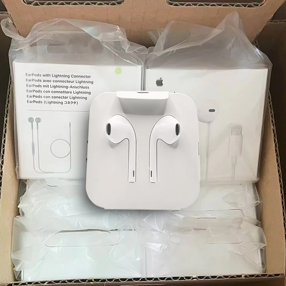 Apple EarPods Original Headphones with Lightning  Wired EarBuds For iPhone 14131211 Pro Max XXSXR 876